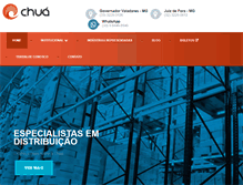 Tablet Screenshot of chuadistribuidora.com.br